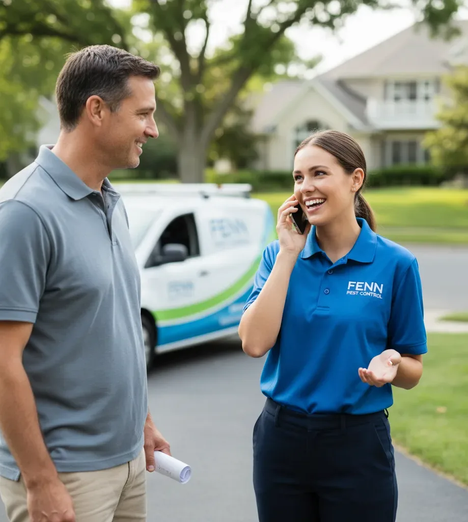 Fenn Pest Control customer support in Washburn